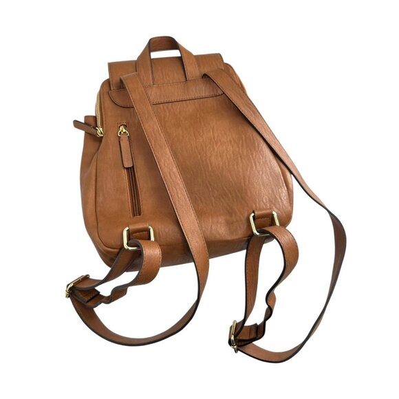 Calvin Klein Elaine Bubble Lamb Novelty Key Item Flap Backpack